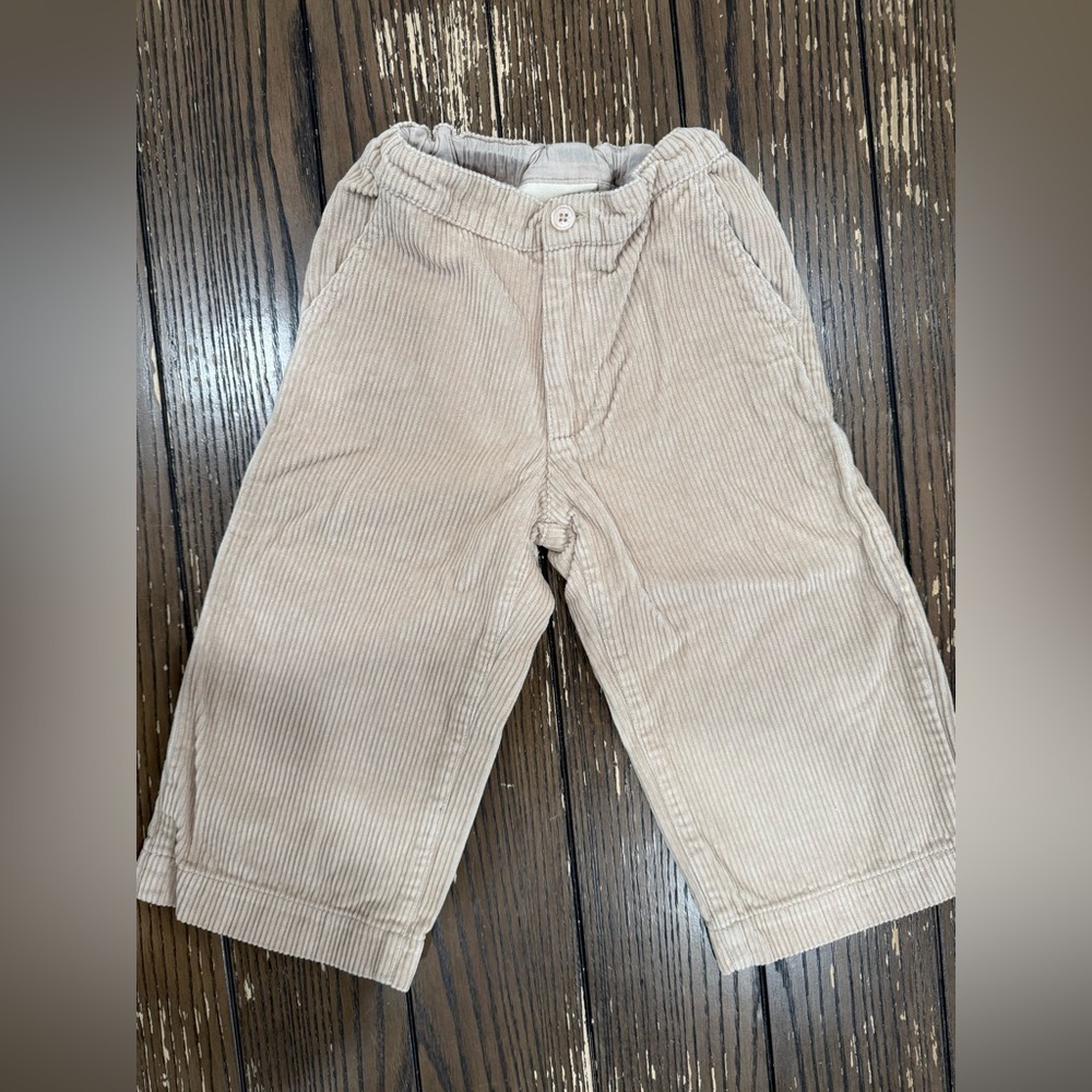 marmar Kids Tan Corduroy Pants
